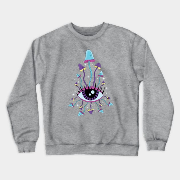 Visionary Crewneck Sweatshirt by Kelsie Cosmic